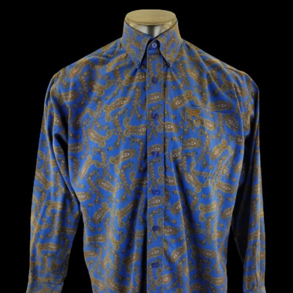 Cinch Men's Long Sleeve Button Front Shirt Med Pai